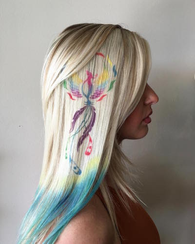 hair stencil